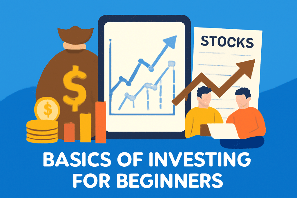 Basics of Investing for Beginners Illustration