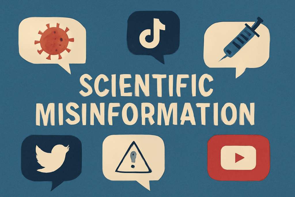 Scientific Misinformation Spreads in Social Media
